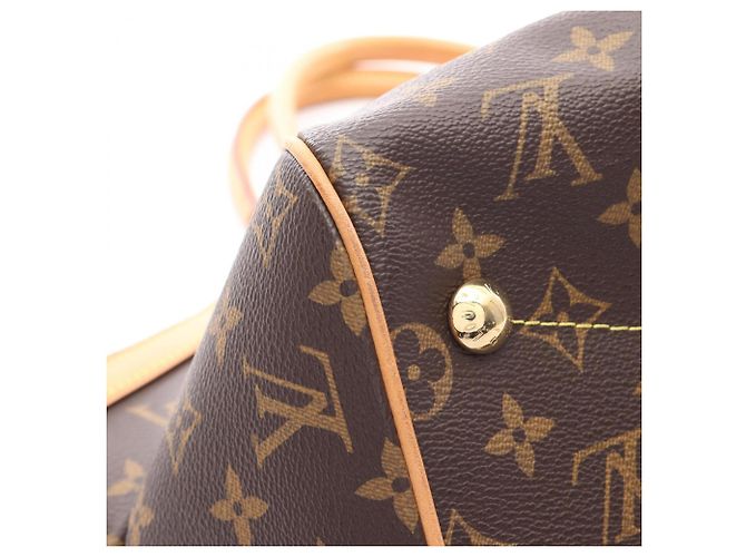 Borsa Louis Vuitton Tivoli GM Marrone Monogramma - vista 9