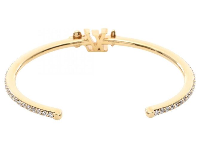 Bracciale rigido LV Iconic placcato oro Louis Vuitton D'oro - vista 2