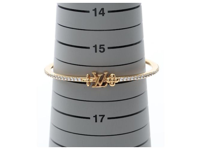 Bracciale rigido LV Iconic placcato oro Louis Vuitton D'oro - vista 5