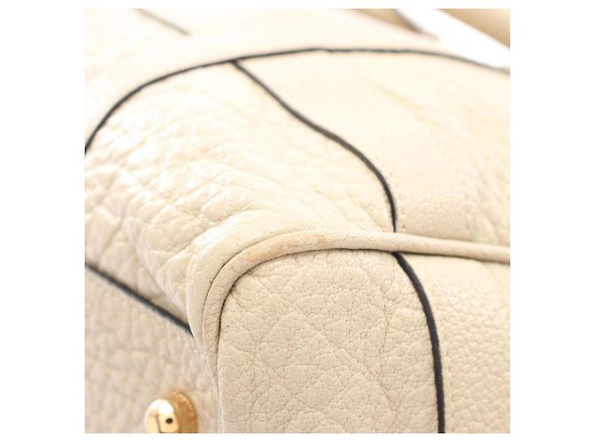 Borsa 2-Way Loewe Paseo in pelle beige - vista 8