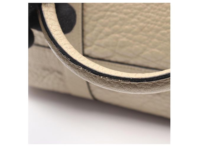 Borsa 2-Way Loewe Paseo in pelle beige - vista 9