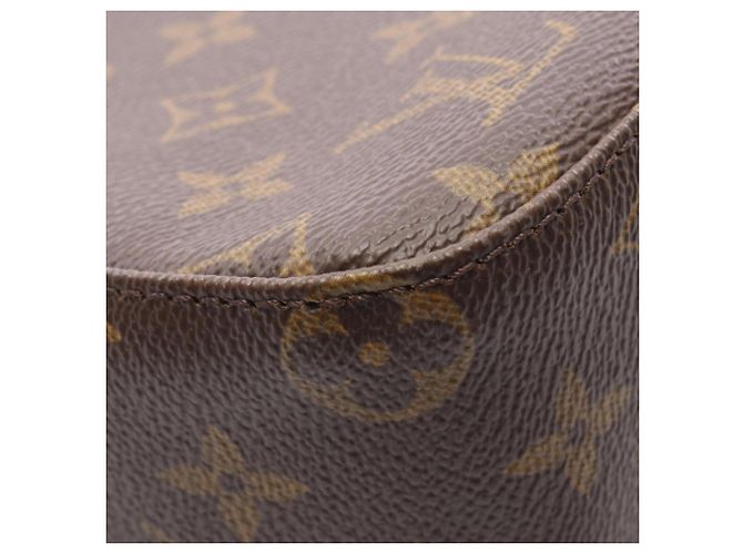 Bolsa de Ombro Louis Vuitton Looping MM Marrom Monograma - vista 6