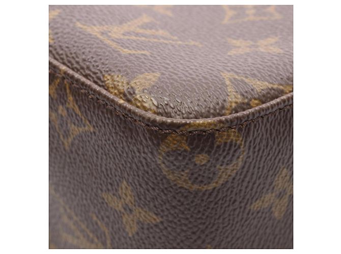 Bolsa de Ombro Louis Vuitton Looping MM Marrom Monograma - vista 7