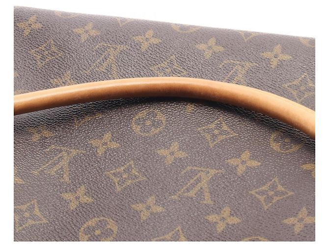 Borsa a Spalla Louis Vuitton Looping GM Marrone - vista 10