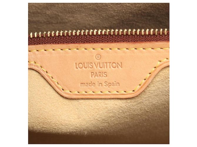 Borsa a Spalla Louis Vuitton Looping GM Marrone - vista 4
