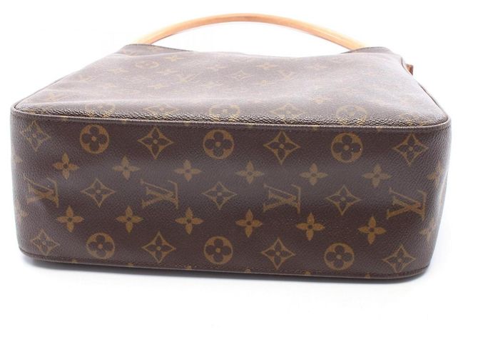 Borsa a Spalla Louis Vuitton Looping GM Marrone - vista 6