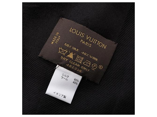 Louis Vuitton Monogram Stola Schwarz - Ansicht 2