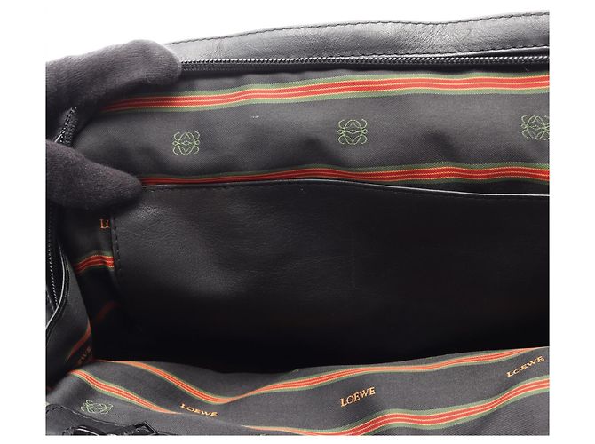 Borsa 2 Way Loewe Anagram Nero - vista 5