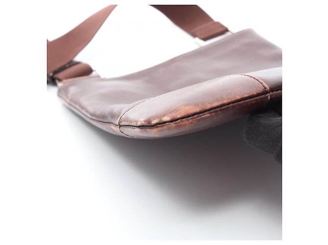 Borsa a Spalla Loewe Anagram Marrone - vista 11