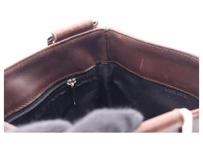 Borsa a Spalla Loewe Anagram Marrone - vista 5