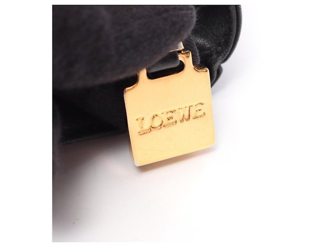 Borsa Tote Loewe Anagram Nero - vista 4