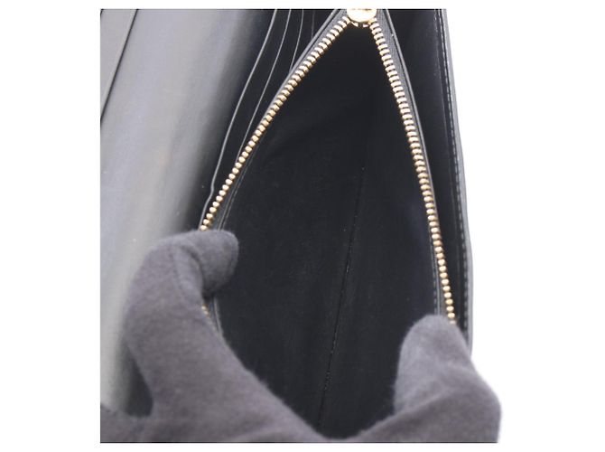 Loewe Anagram Bi-fold Long Wallet Schwarz - Ansicht 4