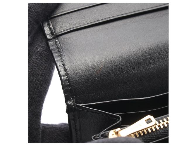 Loewe Anagram Bi-fold Long Wallet Schwarz - Ansicht 6