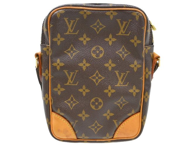 Borsa Louis Vuitton Danube Monogram Canvas MM Marrone - vista 2