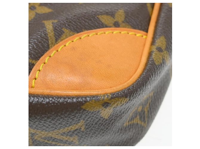 Borsa Louis Vuitton Danube Monogram Canvas MM Marrone - vista 7