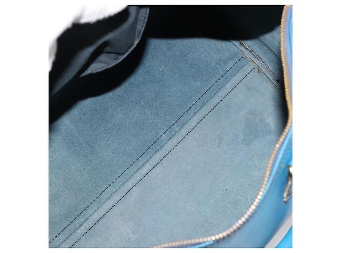 Louis Vuitton Speedy Epi Leather 35 Blue - view 5