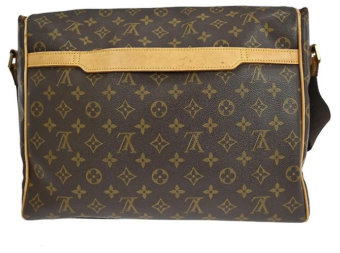 Borsa a tracolla Abbesses Louis Vuitton in tela Monogram Marrone - vista 2