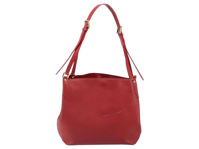 Louis Vuitton Mandara Epi Leather MM Rosso - vista 2