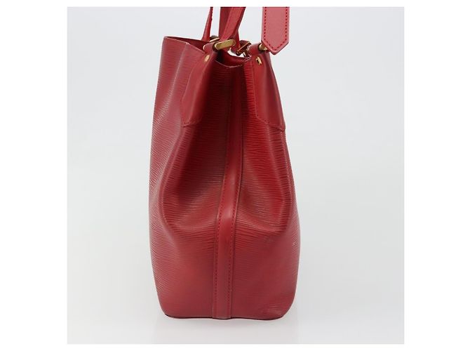 Louis Vuitton Mandara Epi Leather MM Rosso - vista 4