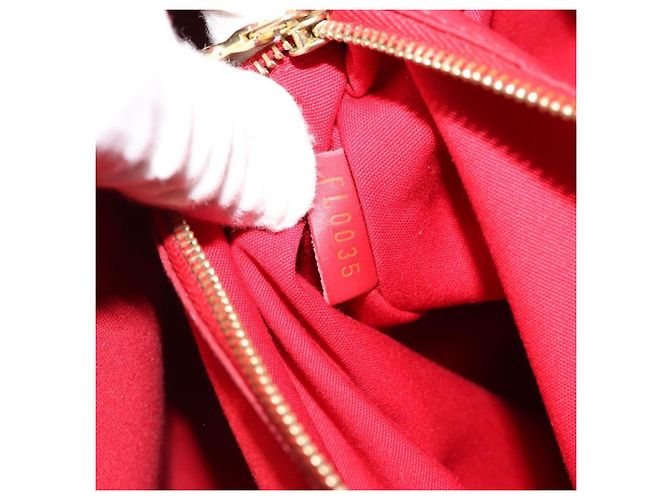 Louis Vuitton Mandara Epi Leather MM Rosso - vista 7