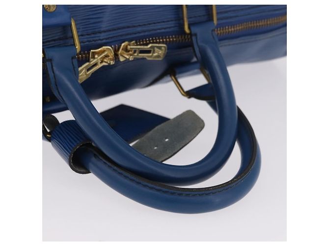 Louis Vuitton Keepall Epi Leather 45 Blu - vista 7