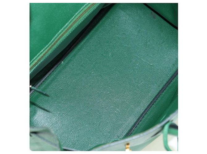 Hermès Hermes Birkin Green Togo con Gold Hardware 35 Verde - vista 5