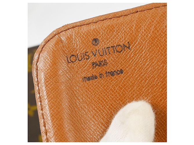 Borsa Cartouchiere Louis Vuitton in tela Monogram GM Marrone - vista 4