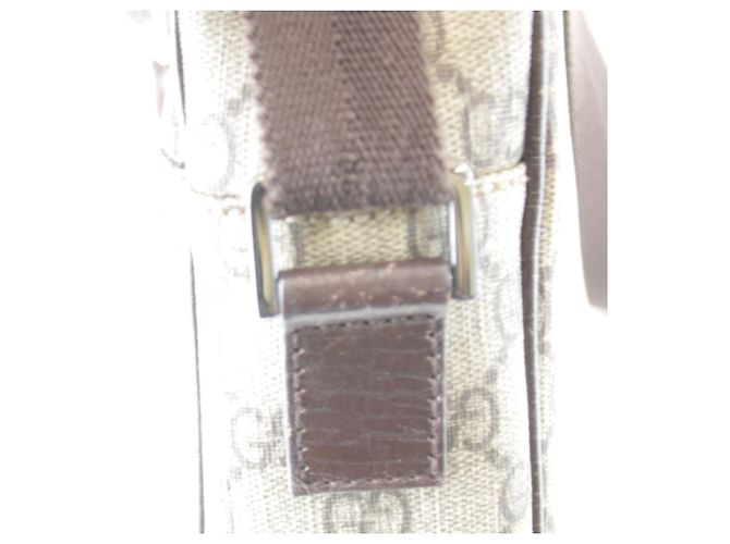 Borsa a Spalla Gucci Beige GG Supreme - vista 13