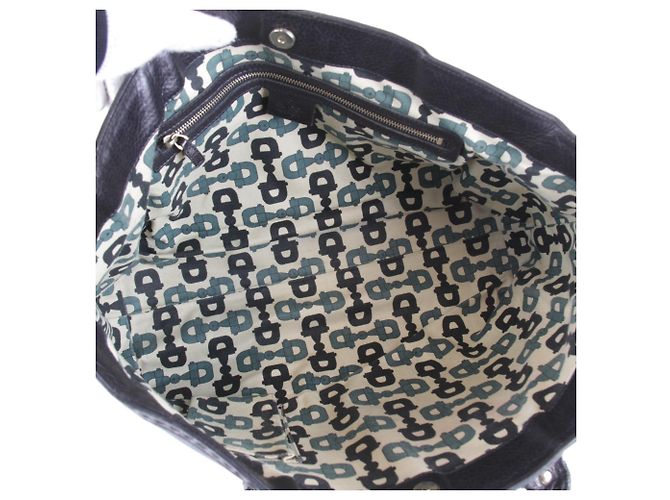 Borsa Tote Gucci Guccissima nera Nero - vista 13