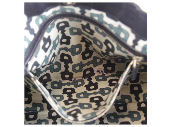 Borsa Tote Gucci Guccissima nera Nero - vista 15