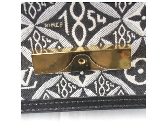 Borsa a Spalla Louis Vuitton Jacquard Portefeuille Dauphine Nero - vista 7