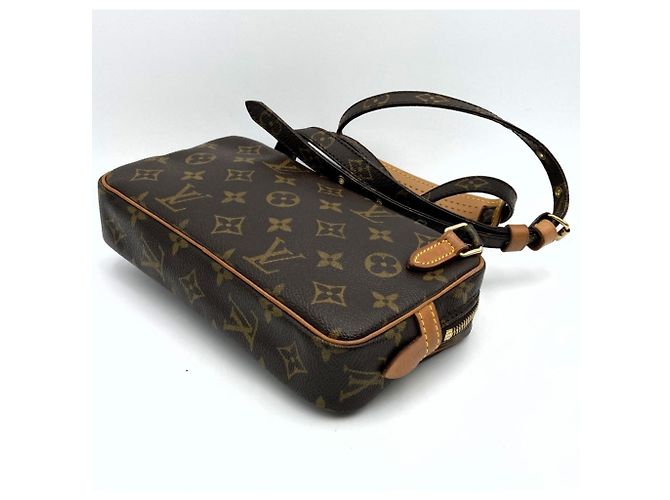 Louis Vuitton M51828 Marly Bandoulière Borsa a Spalla Marrone - vista 4