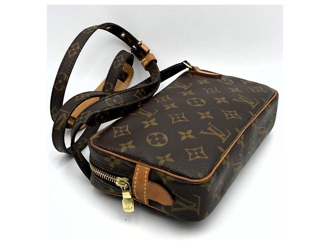 Louis Vuitton M51828 Marly Bandoulière Borsa a Spalla Marrone - vista 5