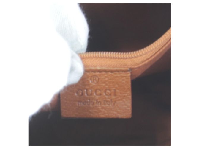 Borsa a Spalla Gucci GG Canvas Arancione - vista 8