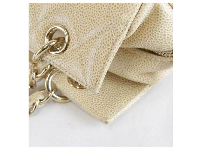 Chanel Seal Series 7 Schultertasche Beige - Ansicht 10