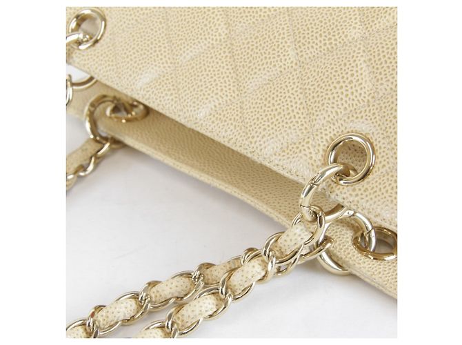 Chanel Seal Series 7 Schultertasche Beige - Ansicht 12