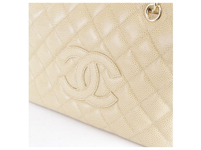 Chanel Seal Series 7 Schultertasche Beige - Ansicht 13