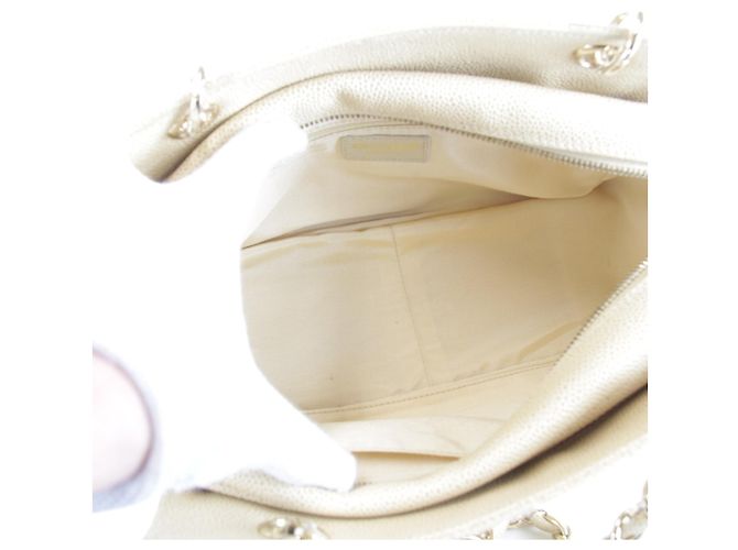 Chanel Seal Series 7 Schultertasche Beige - Ansicht 15