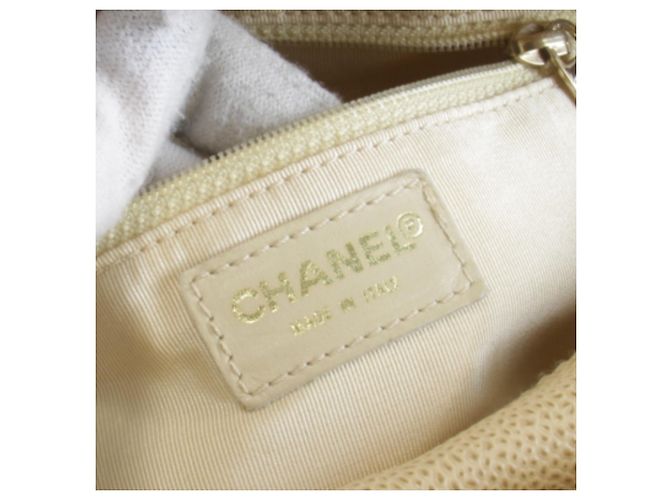 Chanel Seal Series 7 Schultertasche Beige - Ansicht 16