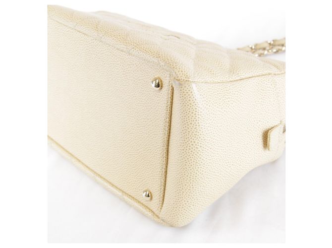 Chanel Seal Series 7 Schultertasche Beige - Ansicht 5