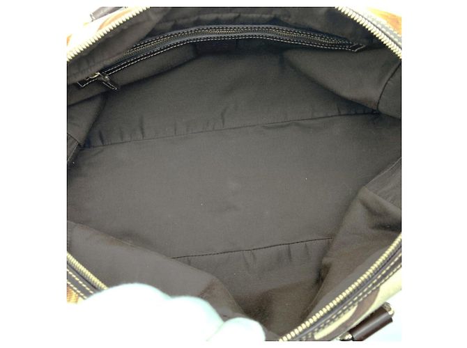 Borsa Tote Gucci Bamboo Horsebit Beige - vista 6