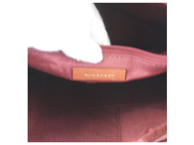 Borsa Tote Burberry Nova Check Rosso - vista 11