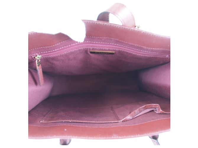Borsa Tote Burberry Nova Check Rosso - vista 9