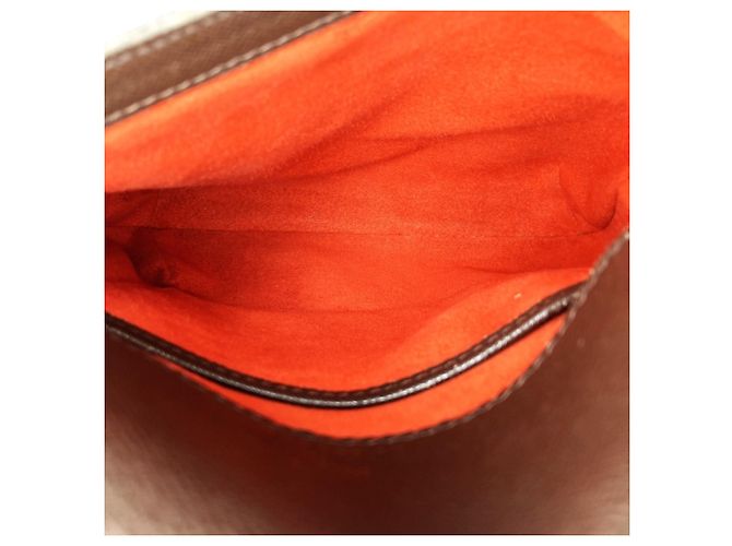 Borsa a Spalla Louis Vuitton Damier Musette Salsa Marrone - vista 8