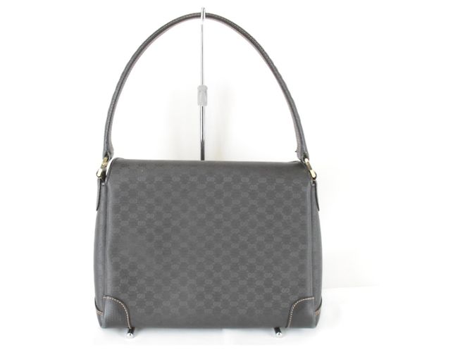 Borsa a Spalla Gucci Micro GG Nera Nero - vista 2