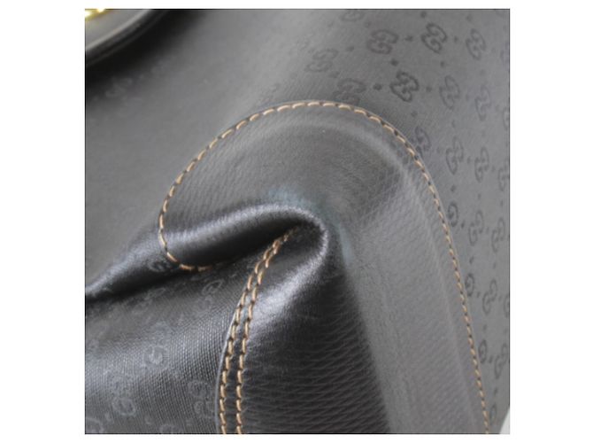 Borsa a Spalla Gucci Micro GG Nera Nero - vista 4