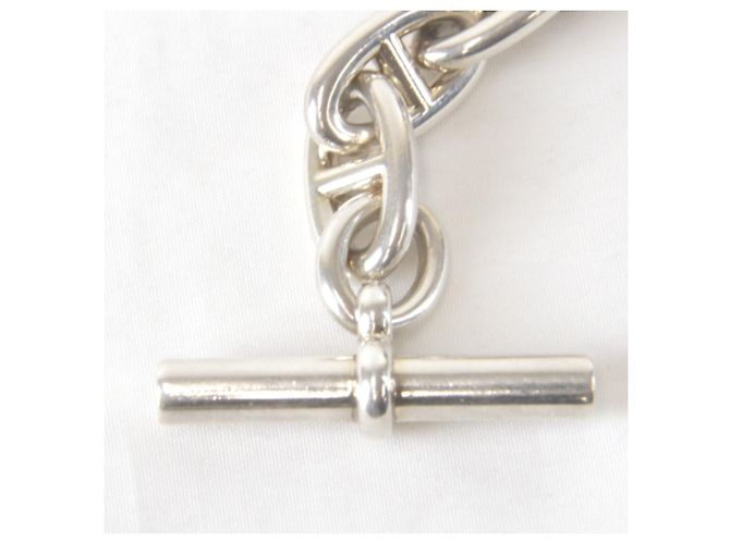 Hermès Hermes Chaine d'Ancre GM Bracciale Charm Argento - vista 4