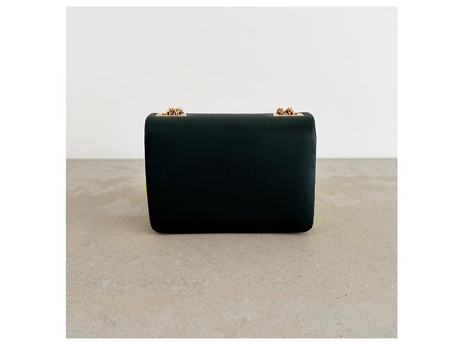 Borsa Valentino Garavani One Stud Medium – Runway Primavera 2022 – Smeraldo e Chartreuse Verde Giallo - vista 5