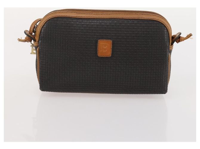 Borsa Boston BALLY in PVC Set da 2 Pezzi Nero Auth 182521 - vista 10