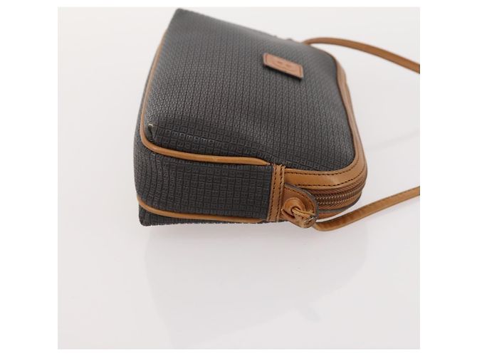 Borsa Boston BALLY in PVC Set da 2 Pezzi Nero Auth 182521 - vista 12